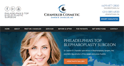 Desktop Screenshot of chandlercosmetic.com